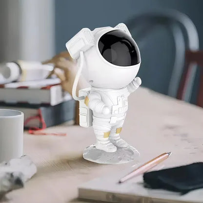 Proyector Lámpara LED Galaxia Astronauta – Ambiente Onírico con Control Remoto y Ángulo Ajustable