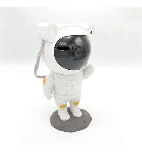 Proyector Lámpara LED Galaxia Astronauta – Ambiente Onírico con Control Remoto y Ángulo Ajustable